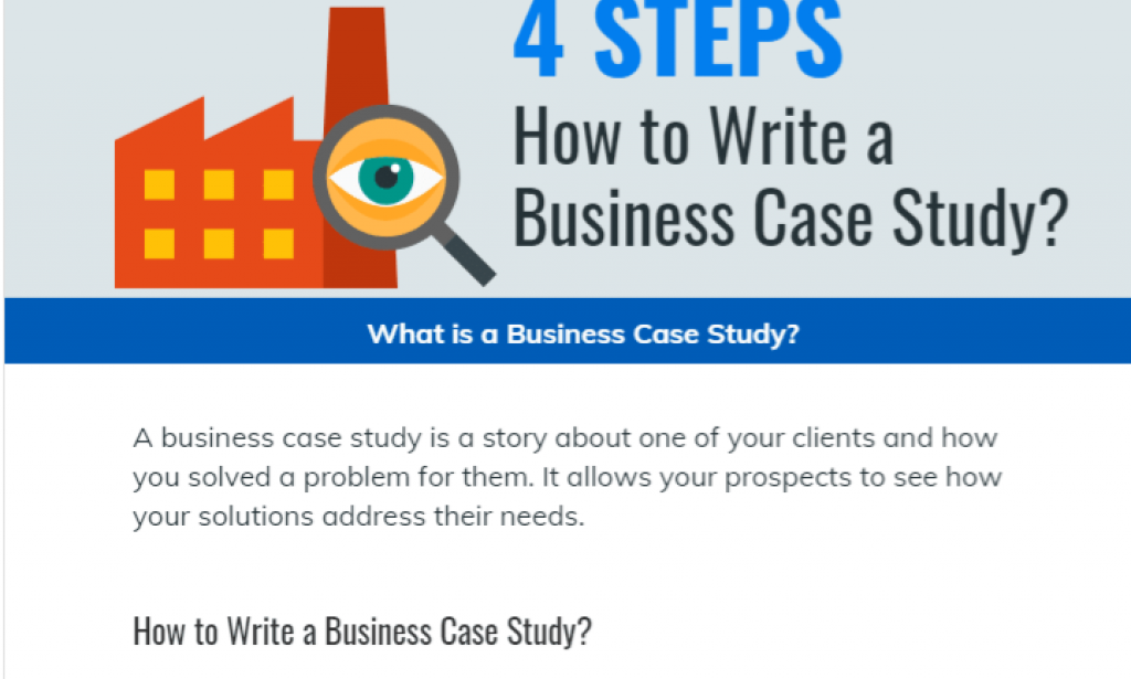 how to read a business case study
