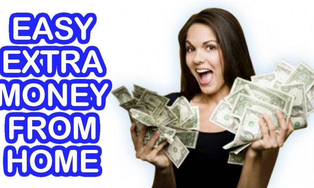 He earned money going. Earn money from Home. Make money from Home.