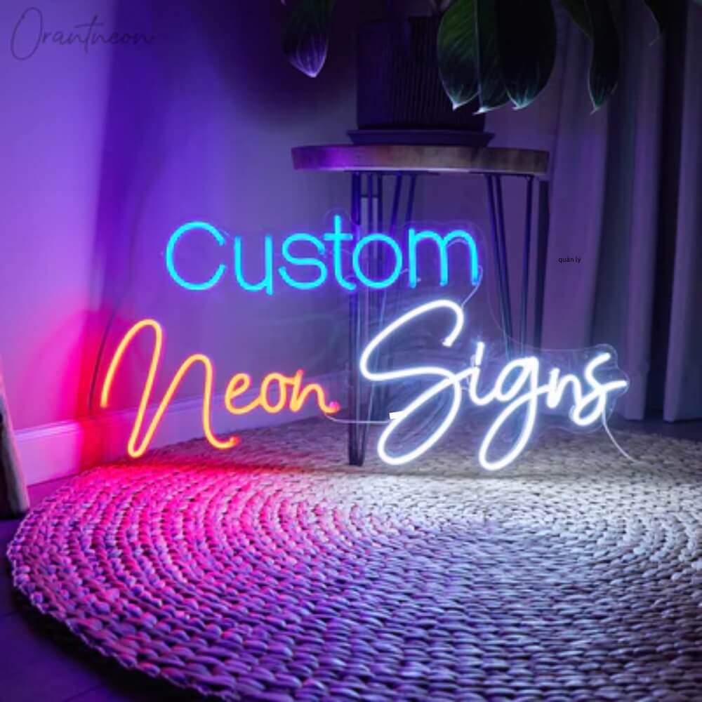 neon sign for business