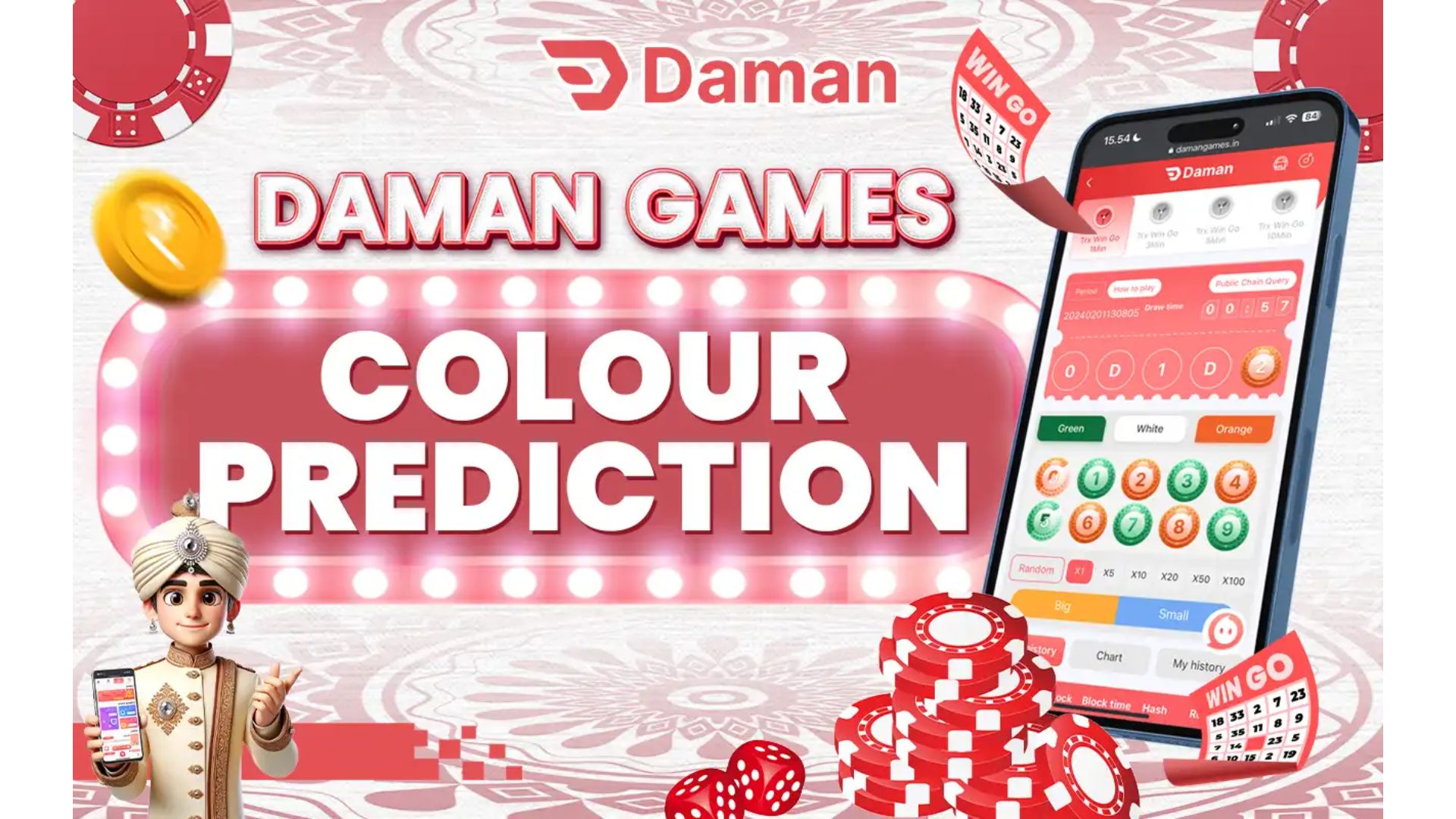 Daman colour prediction game