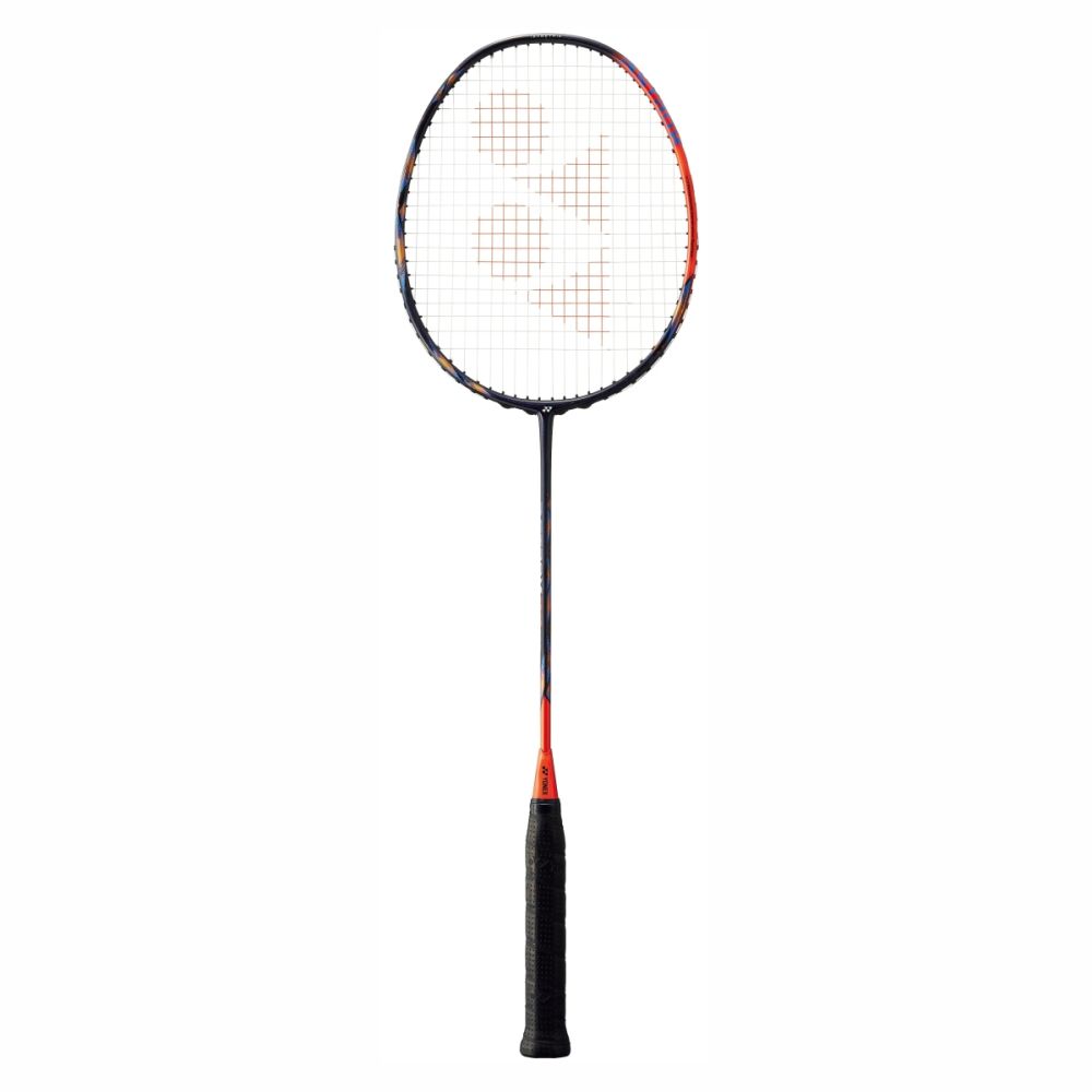 The Yonex Astrox 77 Pro Badminton Racket is a high-performance choice for advanced players. It's designed for powerful shots with a sturdy build, making it perfect for smashing the shuttlecock. The aerodynamic design allows swift movements on the court, giving players an edge in control and speed. It's a top-notch racket for those who want precision and power in their badminton game